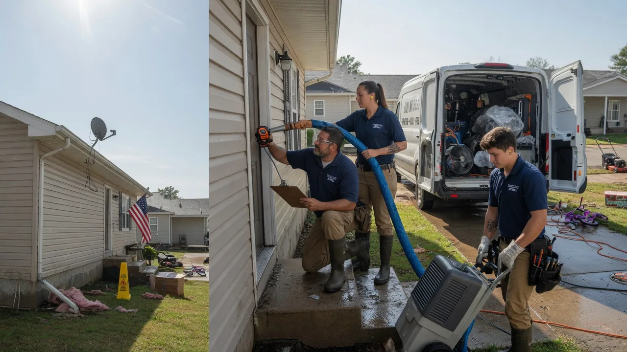 Ceiling Water Damage Restoration in Wolsey, SD near me